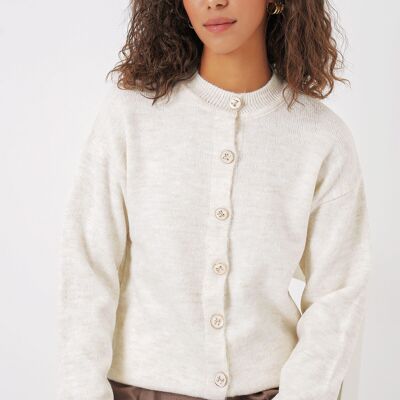 Gilet écrue
