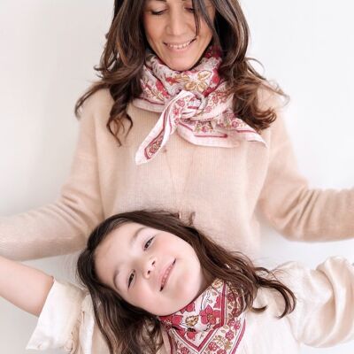 Bufanda infantil Agra Rosa