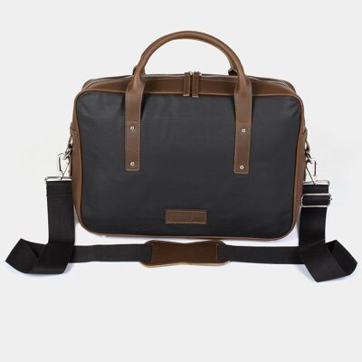 Sac bandoulière cuir|denim