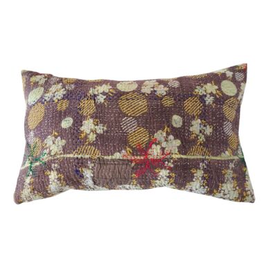 Rectangular Kantha Cushion No. 18