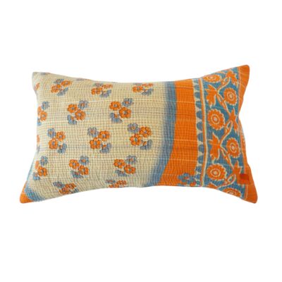 Rectangular Kantha Cushion No. 22
