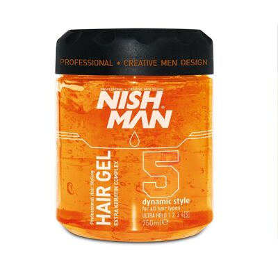 Nishman Ultra Strong Hair Styling Gel N5