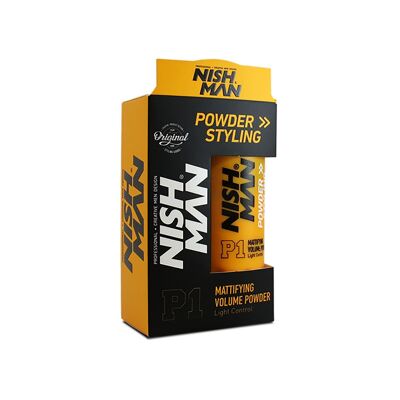 Cire coiffante en poudre Nishman Light Control P1