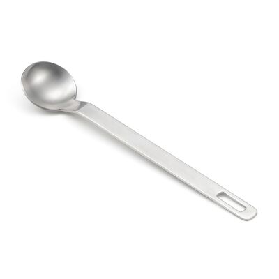 Cuillère de mesure ronde et petite (Measure spoon small), ustensile de cuisine en acier inoxydable - collection And / YOSHIKAWA