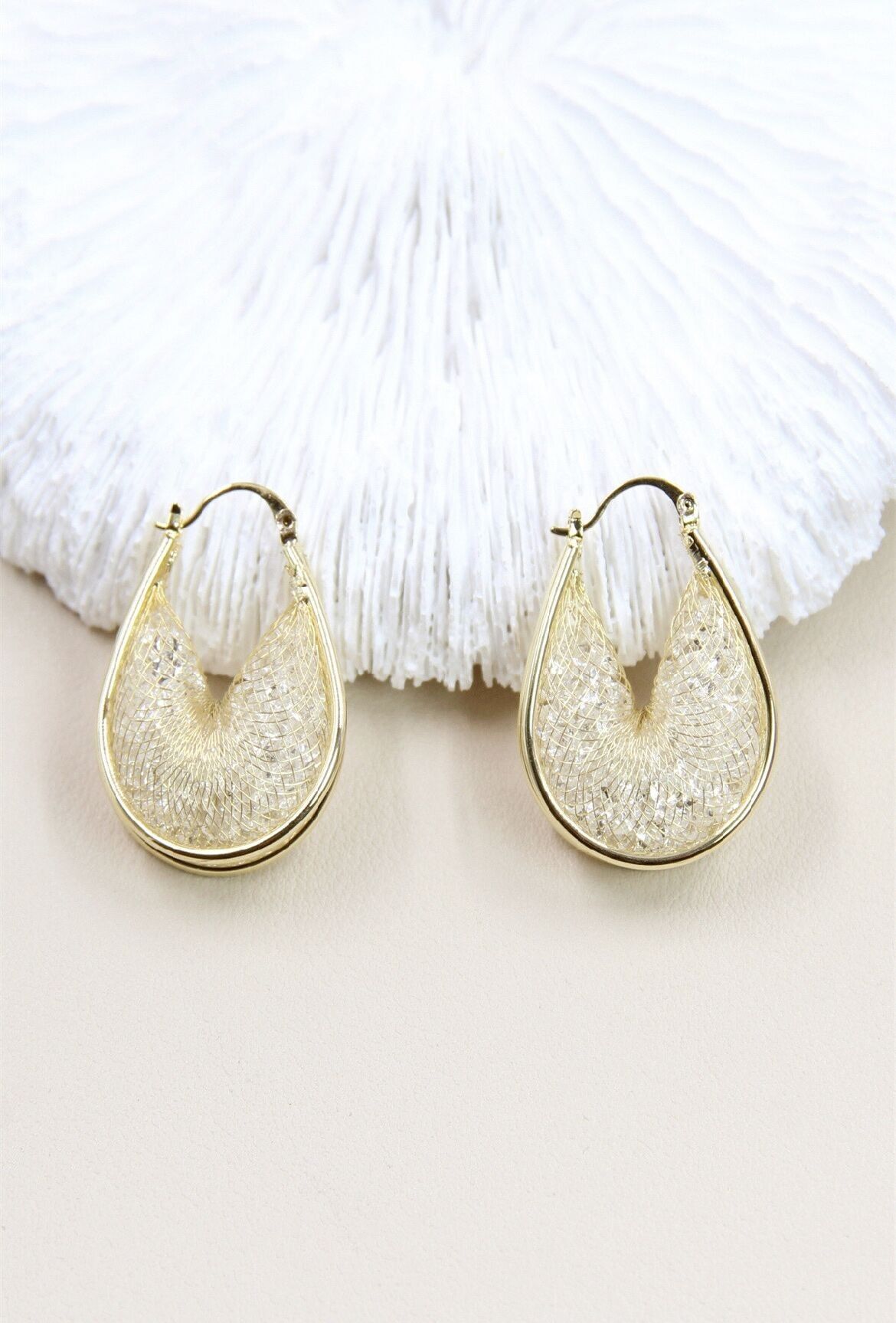 Orecchini a bottone in cristallo argento 925