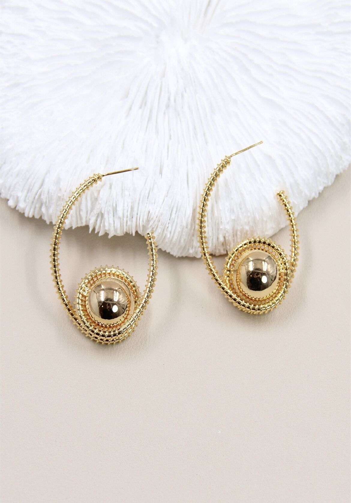 Orecchini a cerchio in argento 925 ipoallergenico