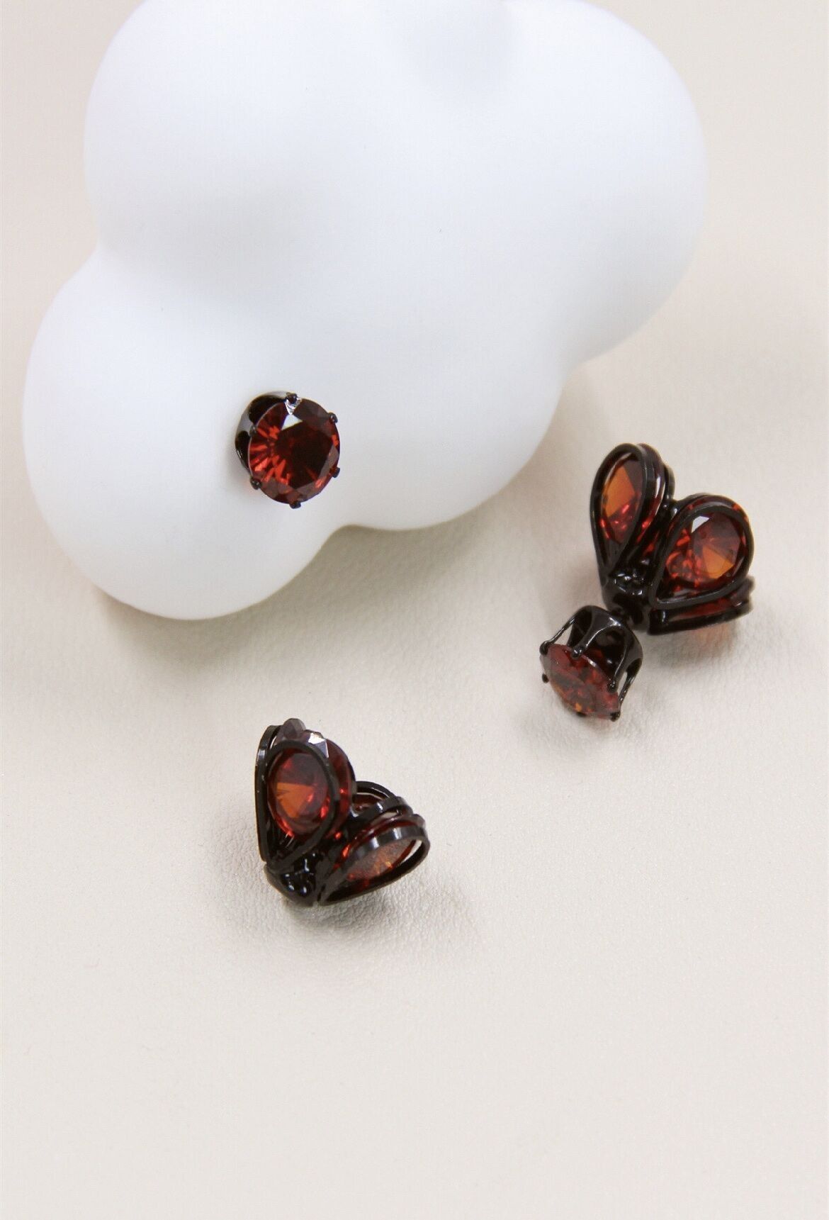 Orecchini in cristallo argento 925