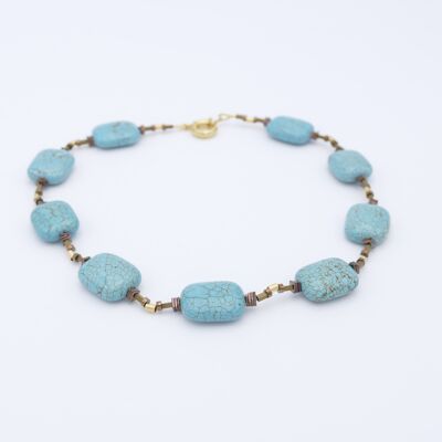 Dana necklace turquoise