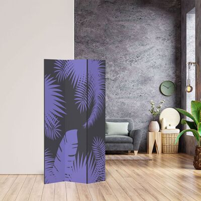 Cloison de séparation au design Very Peri Jungle – une cloison décorative saisissante