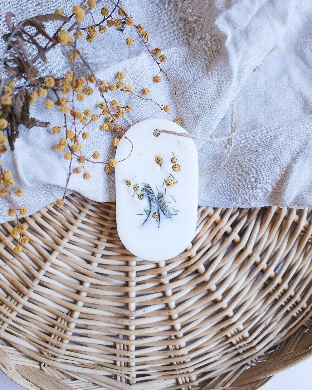 Mimosa Duftwachstablette