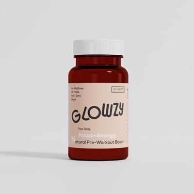 Compresse energetiche Glowzy Focus+ x 120