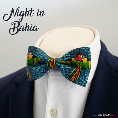 Night in Bahia bow tie