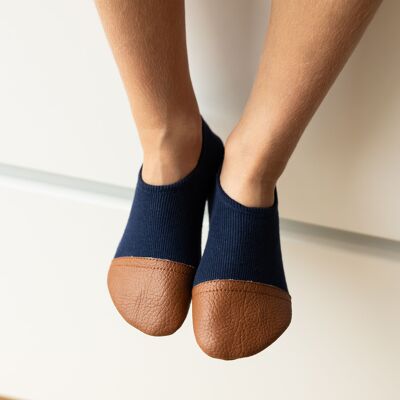 Pantofole morbide - Interno - Sfoderate - Les Petits Jerseys Blu Profondo