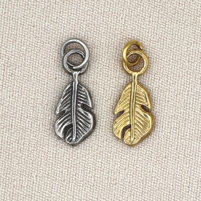 Collectionnez de beaux moments, pendentif plume