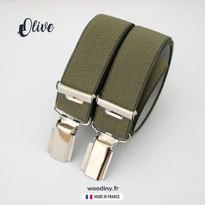 Suspenders - Olive