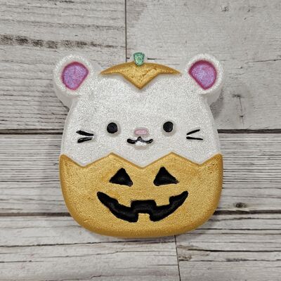Bomba da bagno a forma di topo di Halloween