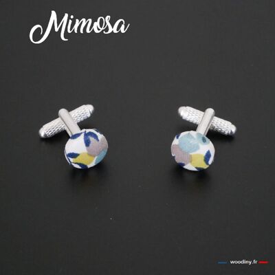 Mimosa cufflinks