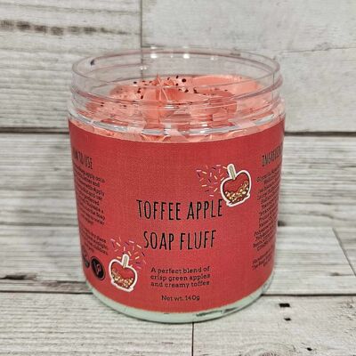 Sapone montato al caramello e mela