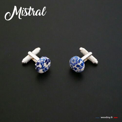 Boutons de manchette Mistral