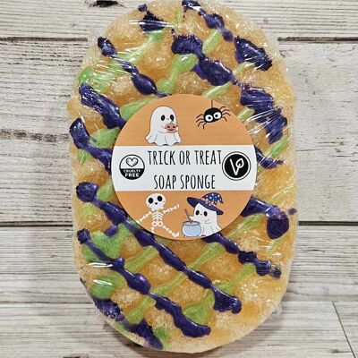Trick or Treat Halloween Soap Sponge