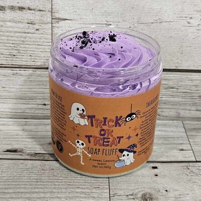 Saponetta montata per Halloween "Dolcetto o scherzetto"
