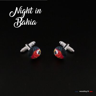 Nacht in Bahia-Manschettenknöpfen