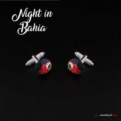 Night in Bahia cufflinks