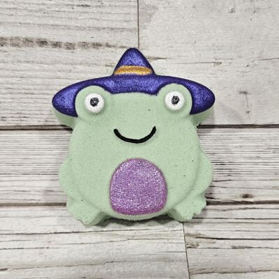 Bombe de bain Grenouille d'Halloween Sorcière
