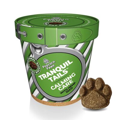 Tranquil Tails Snack Calmanti per Cani - Confezione da 16 Vaschette da 120 g