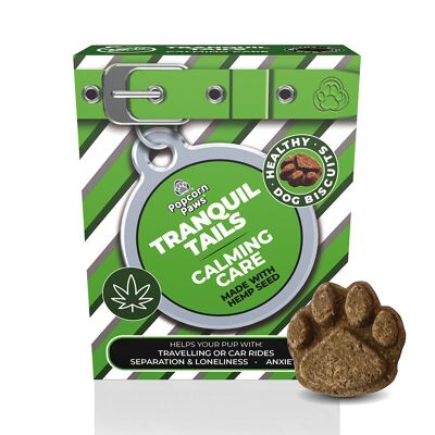 Tranquil Tails - Premios calmantes para perros (caja de 20 sobres de 48 g)