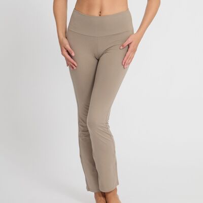 JAZZ CACAO - pantaloni svasati da yoga