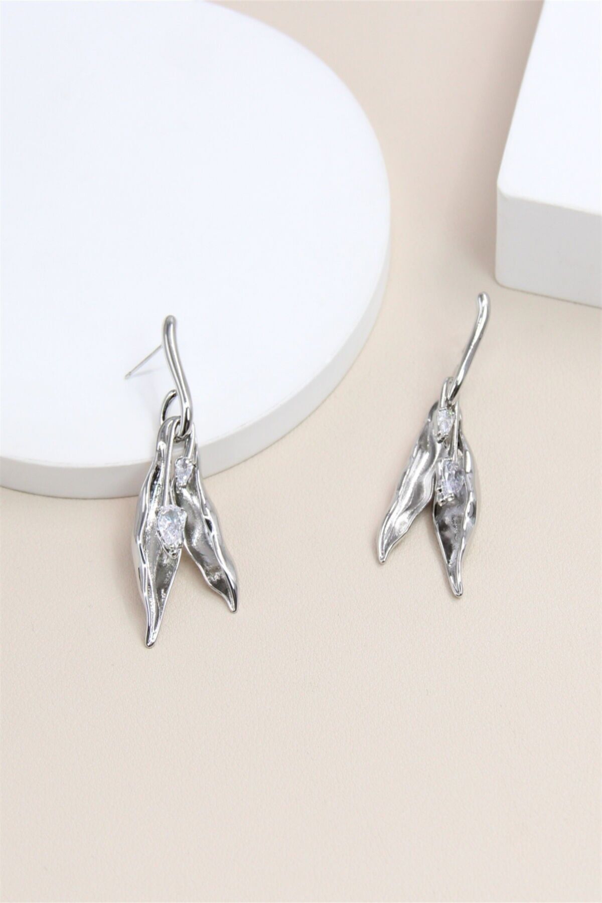 Orecchini geometrici - Argento 925 anallergico