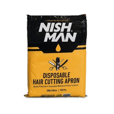 Nishman Disposable Hair Cutting Cape