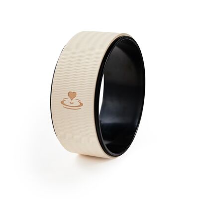 Myga Yoga Wheel – Supporto ecologico di alta qualità per maggiore flessibilità, forza e sollievo per la colonna vertebrale