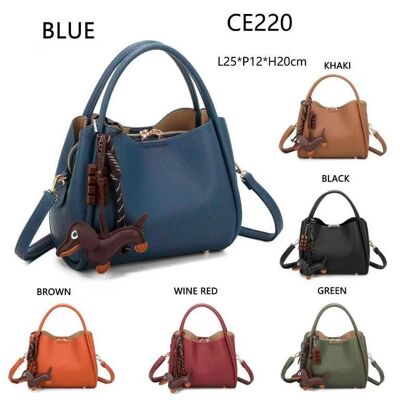 Bolso de Mano Sintético para Mujer con Perrito. Promo
