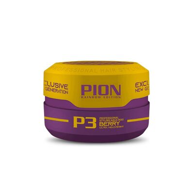 Pion Rainbow Aqua Wax P3 Ultra Hold Shiny Berry 150ml
