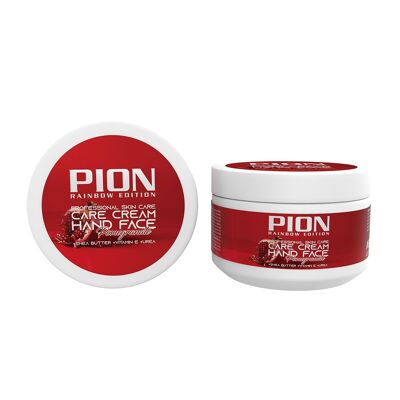 Pion Rainbow Edition Professional Care Hand&Face Cream Pomegranate 300 Ml