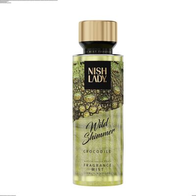 Nishlady Body Mist Wild Shimmer Crocodile