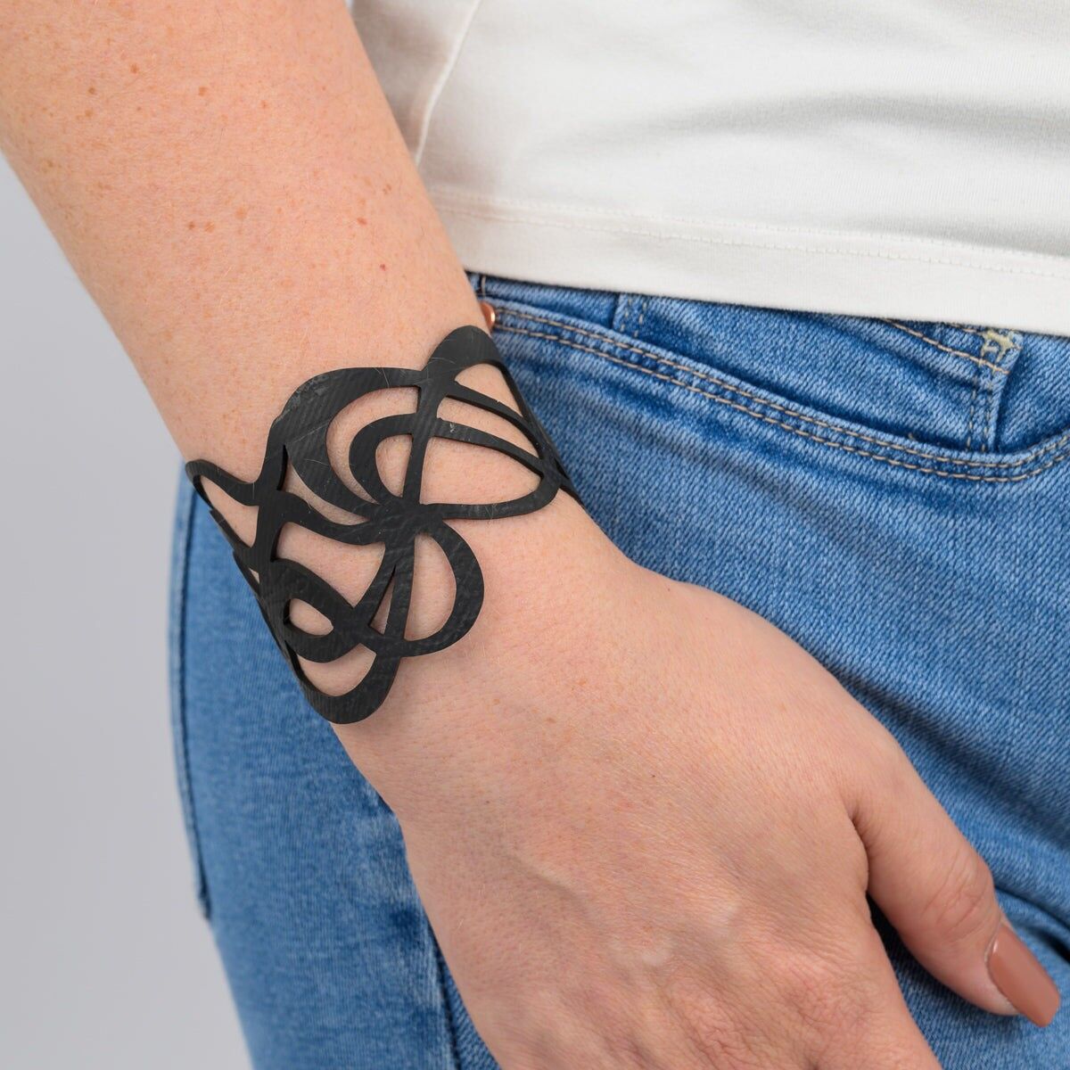 Braccialetto in gomma riciclata Tamara