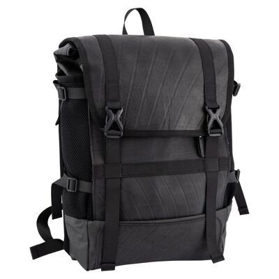 Zaino Colonel (grande) vegano resistente all'acqua con scomparto per laptop