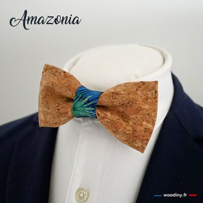 Amazonia cork bow tie