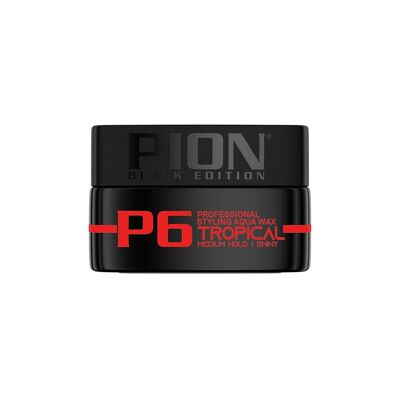 Cire coiffante professionnelle Pion Aqua Wax P6 Tropical Ultra Hold 175 ml