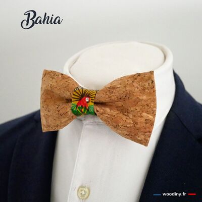 Bahia cork bow tie