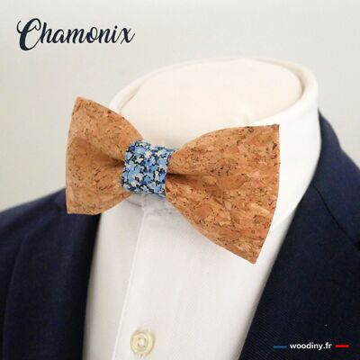 Chamonix cork bow tie