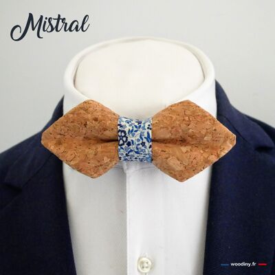 Mistral cork bow tie - point shape