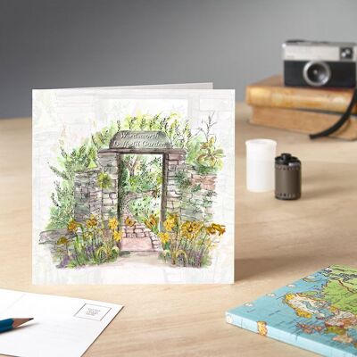 Wordsworth Daffodil Garden Greeting Card