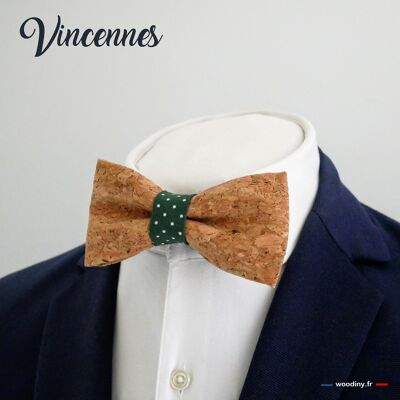 Vincennes cork bow tie
