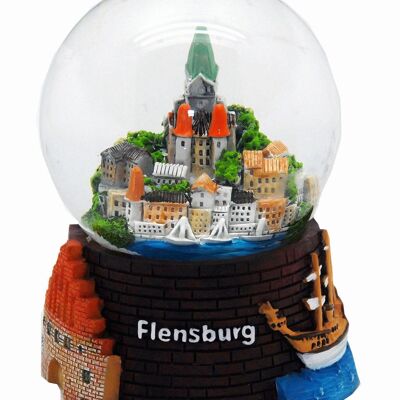 Boule à neige souvenir de Flensburg