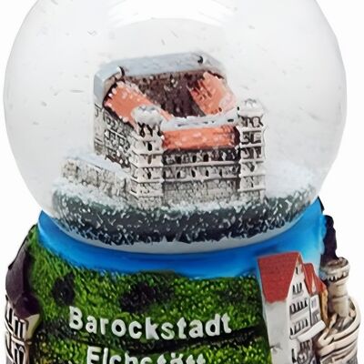 Boule à neige souvenir ville baroque d'Eichstätt