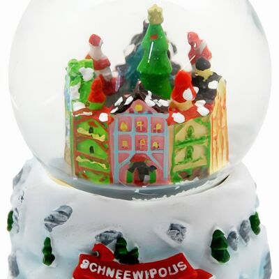 Boule à neige pour le livre « Snowwipolis »